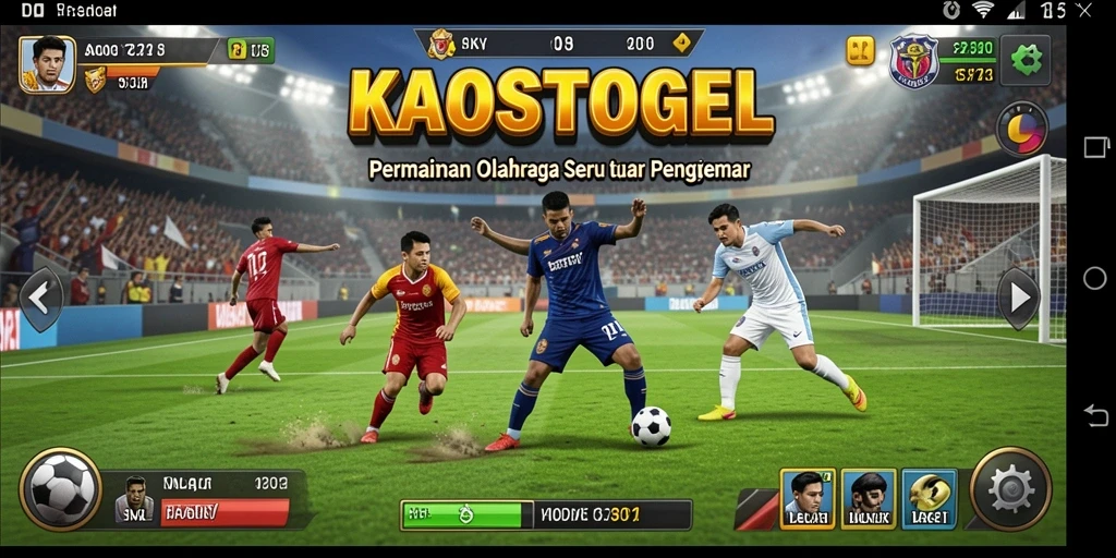 Tampilan gameplay seru dalam KAOSTOGEL yang memukau.
