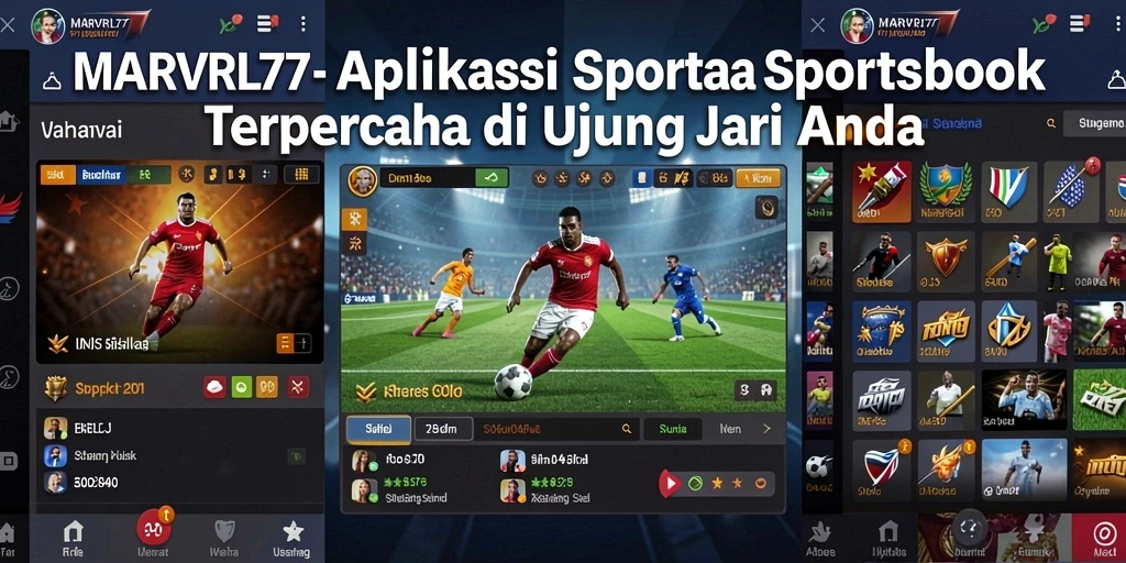 Tampilan gameplay Sportsbook yang menarik dari MARVRL77.