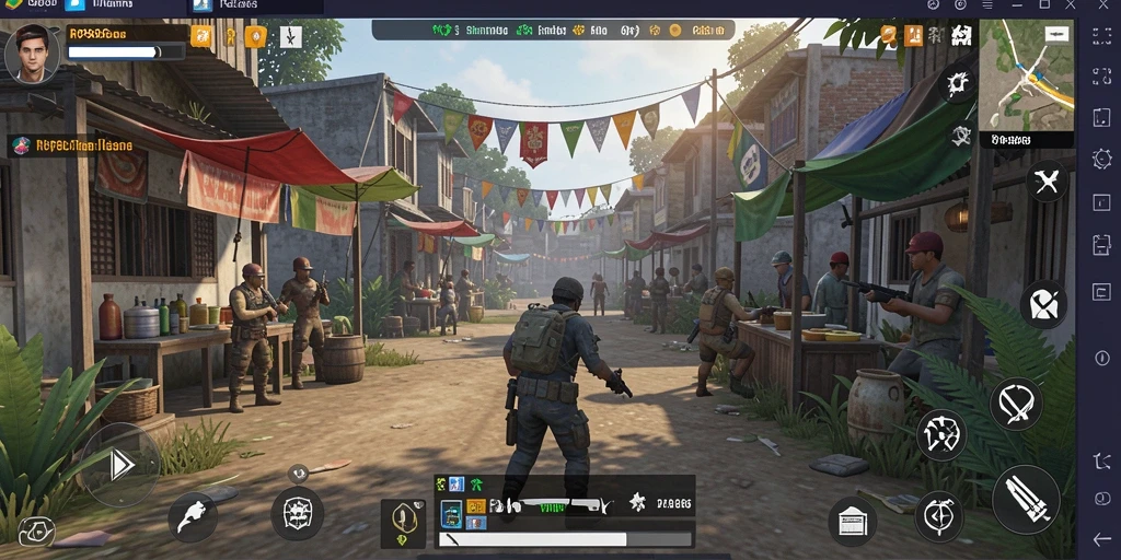 Tampilan gameplay RP886 dengan interaksi karakter yang mendalam.